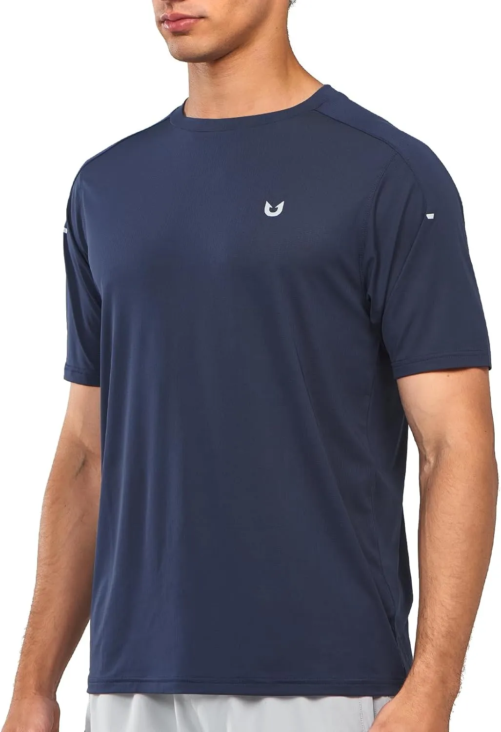 Men’s Compression T-Shirts for Pickleball & Crewneck Gym Short Sleeve