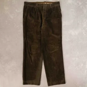 MEN'S VINTAGE RELAXED JUMBO CORD TROUSERS - W34 X L31