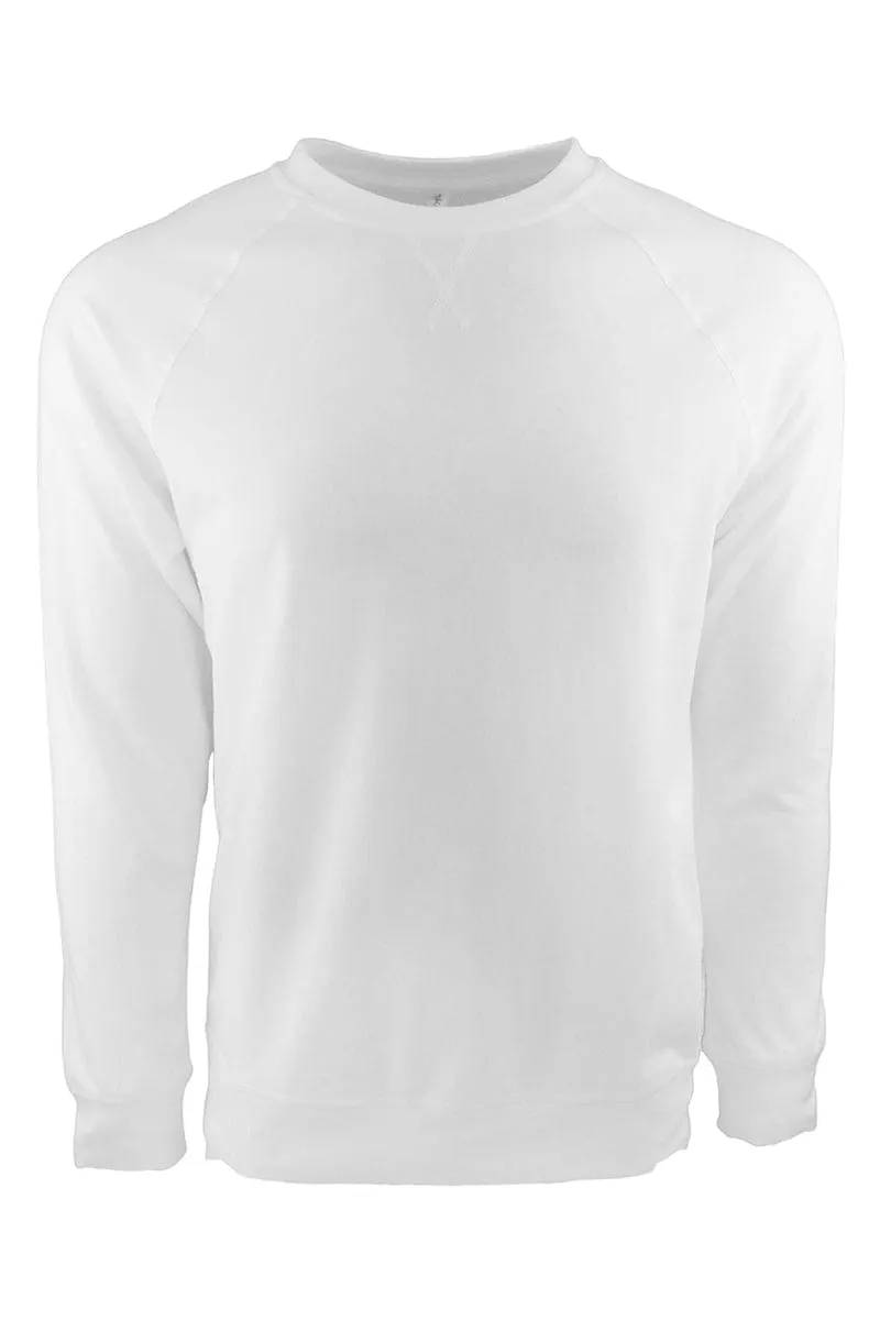 Next Level N9000: Unisex French Terry Raglan Crew