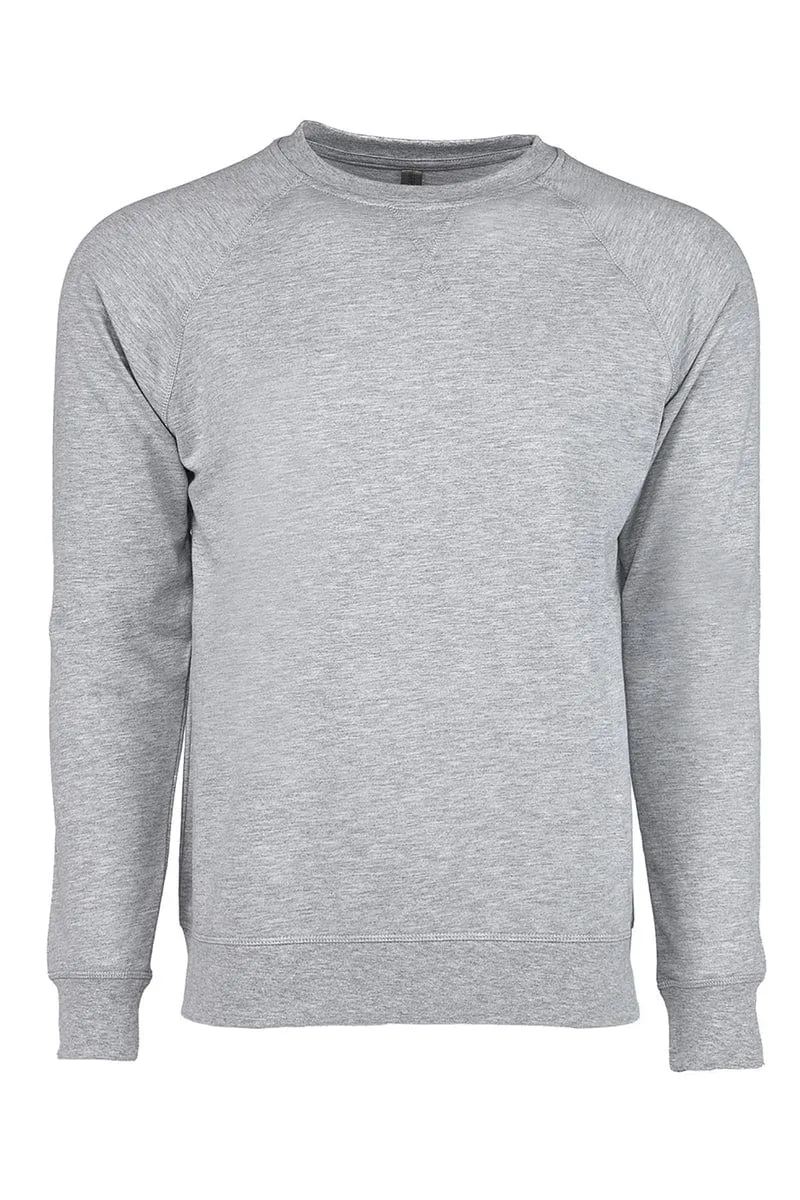 Next Level N9000: Unisex French Terry Raglan Crew