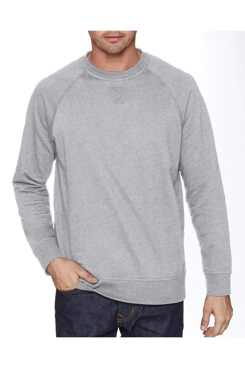 Next Level N9000: Unisex French Terry Raglan Crew
