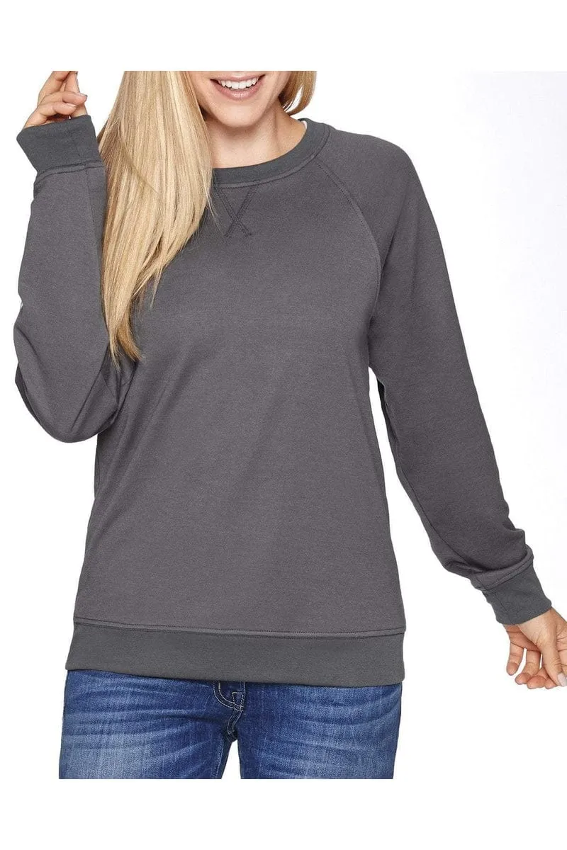 Next Level N9000: Unisex French Terry Raglan Crew