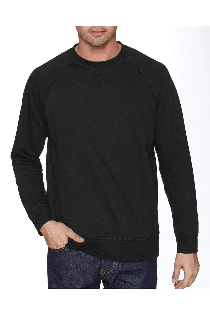 Next Level N9000: Unisex French Terry Raglan Crew