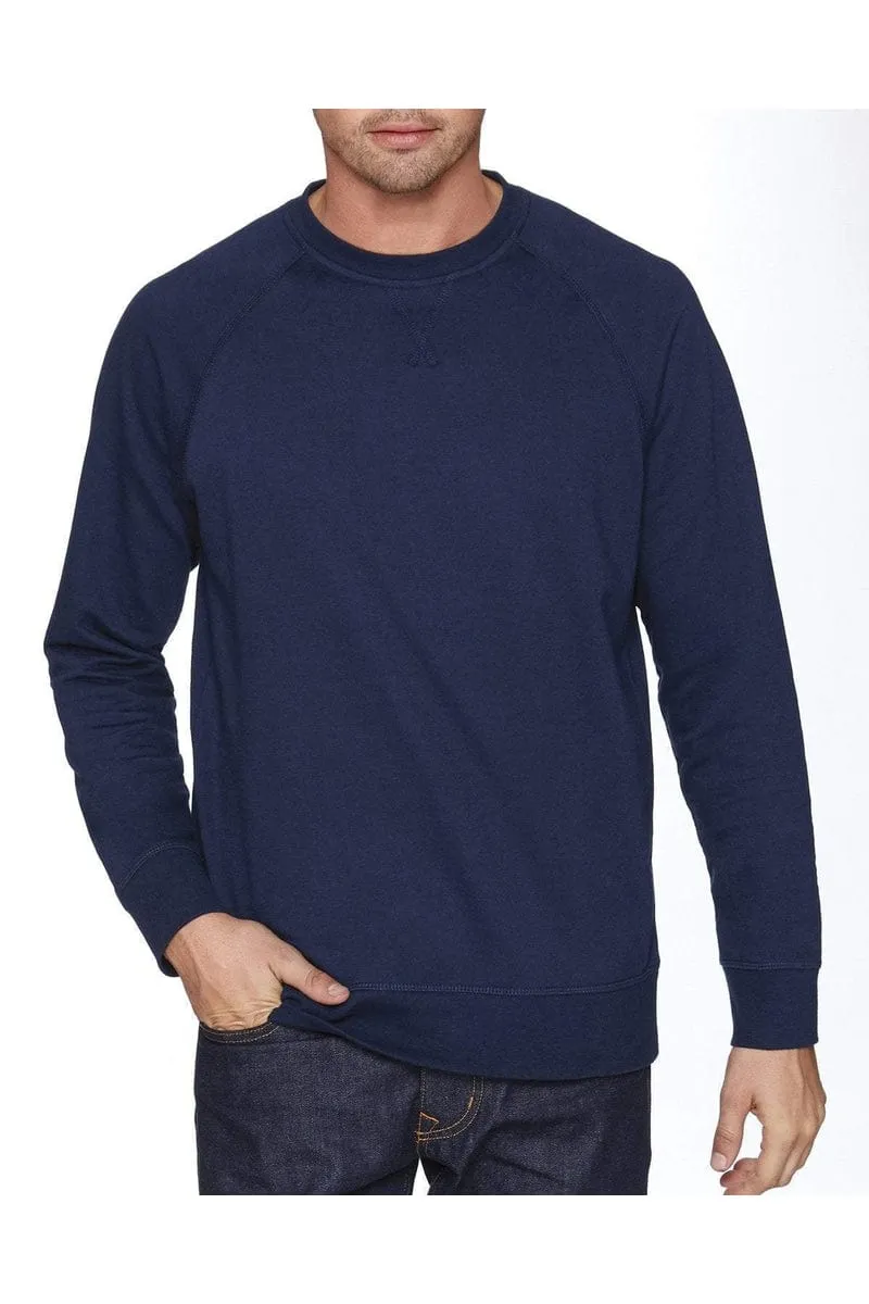 Next Level N9000: Unisex French Terry Raglan Crew