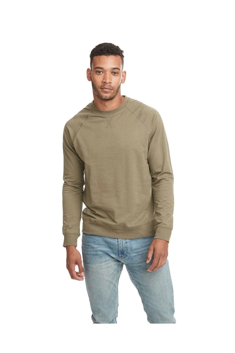 Next Level N9000: Unisex French Terry Raglan Crew
