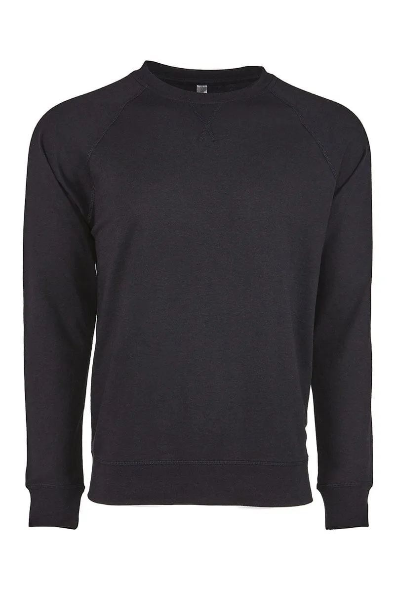 Next Level N9000: Unisex French Terry Raglan Crew