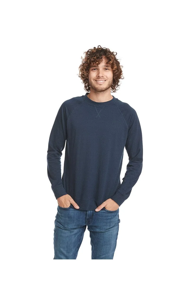 Next Level N9000: Unisex French Terry Raglan Crew