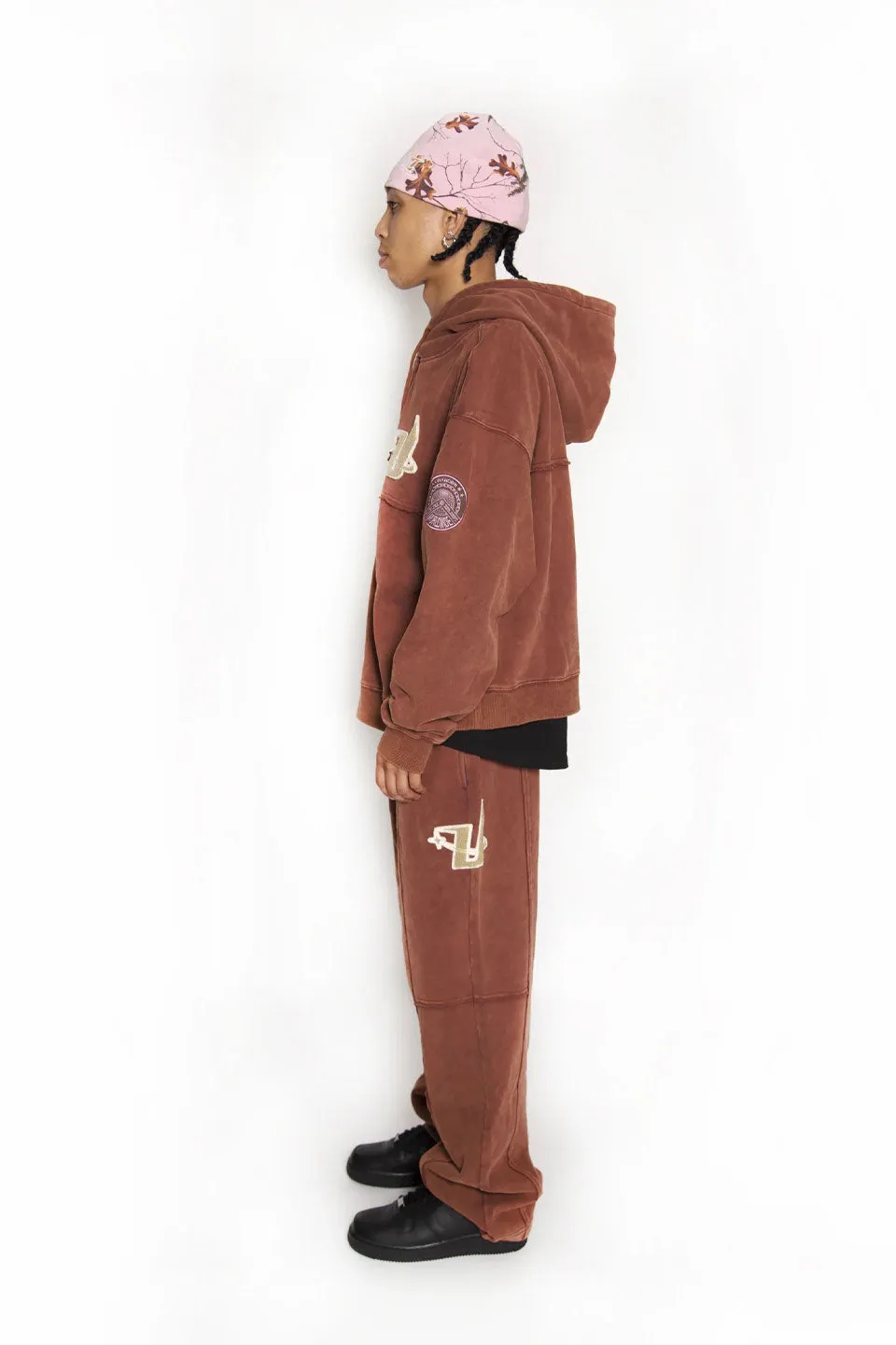 Panel Details Acid Dyed Jogger