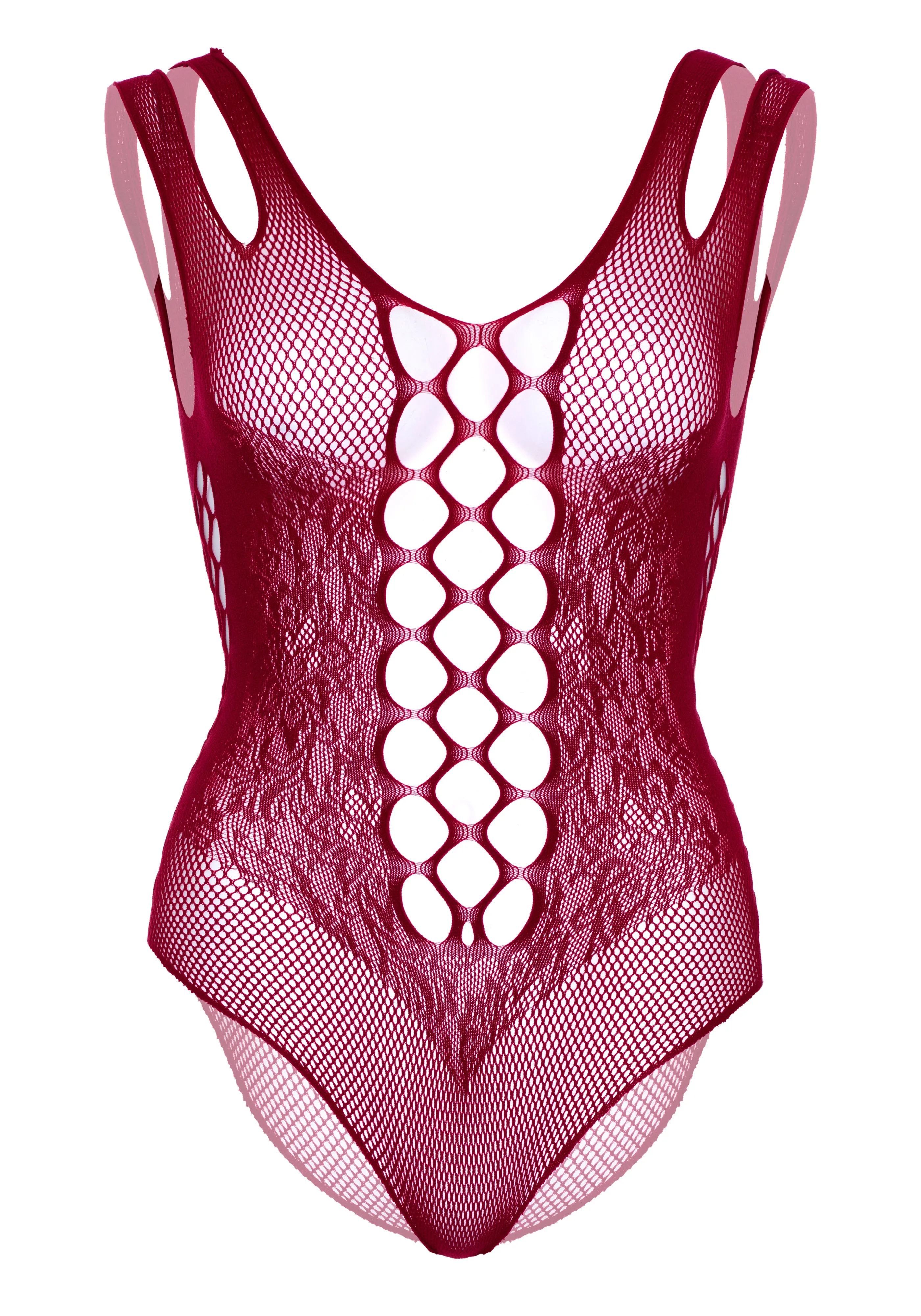 Plus Seamless Bodysuit with Shoulder Straps