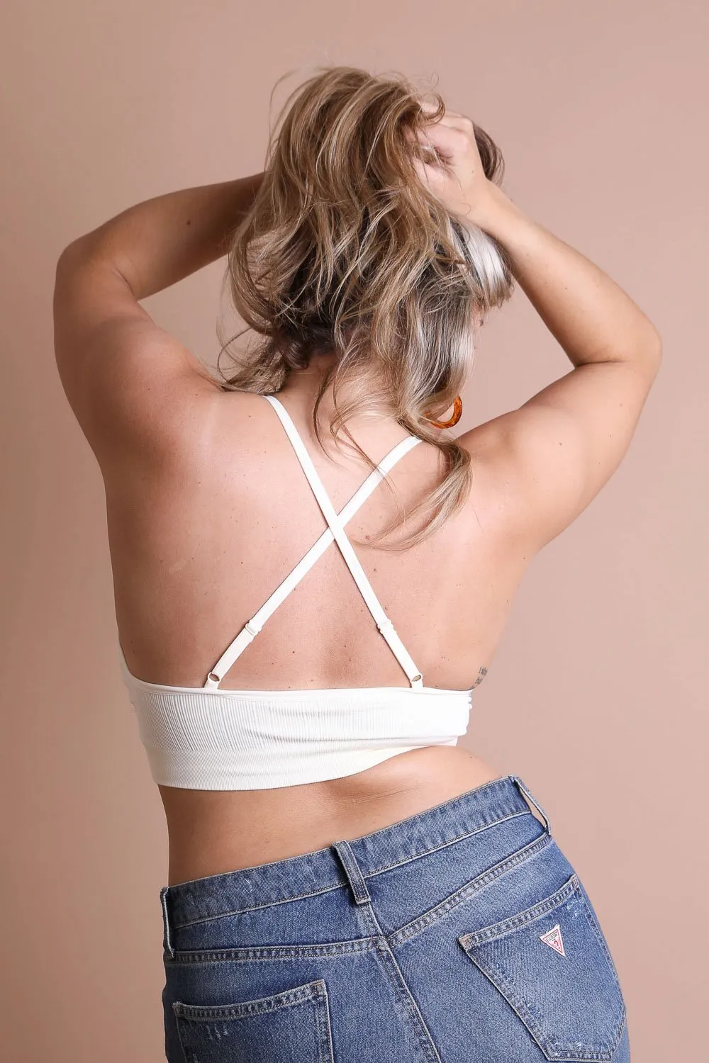 Plus Size Crochet Lace Bralette – Soft and Stylish Look