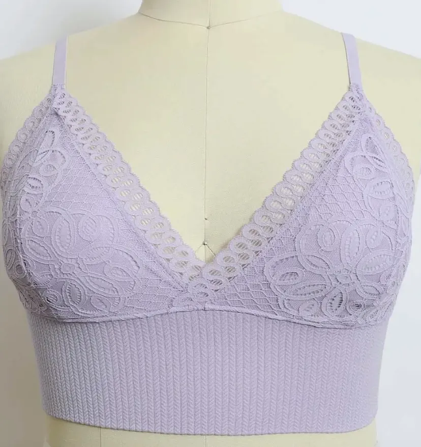 Plus Size Padded Lace Bralettes