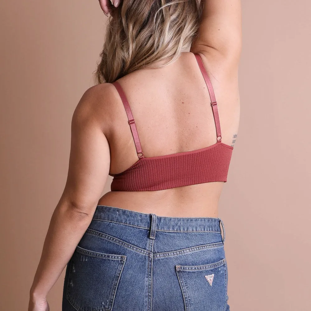Plus Size Padded Lace Bralettes