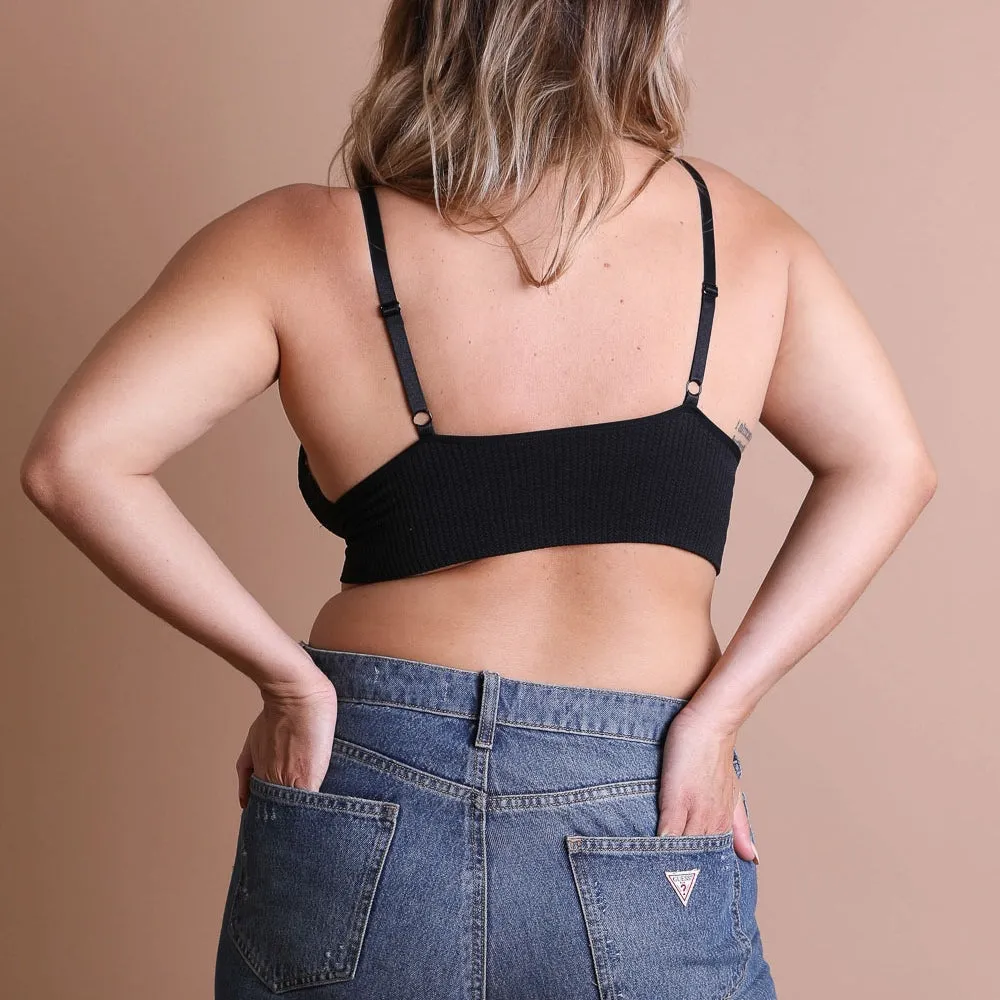 Plus Size Padded Lace Bralettes
