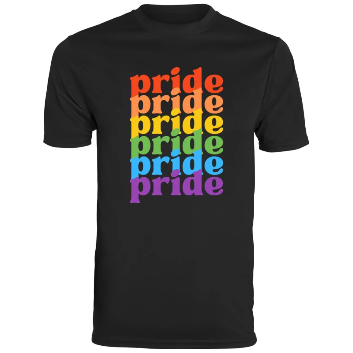 Pride, Pride, Pride -- Men's Moisture-Wicking Tee -- CLOSEOUT
