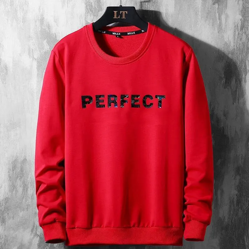 "PERFECT" Unisex Casual Lightweight Sweatshirt