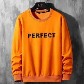 "PERFECT" Unisex Casual Lightweight Sweatshirt