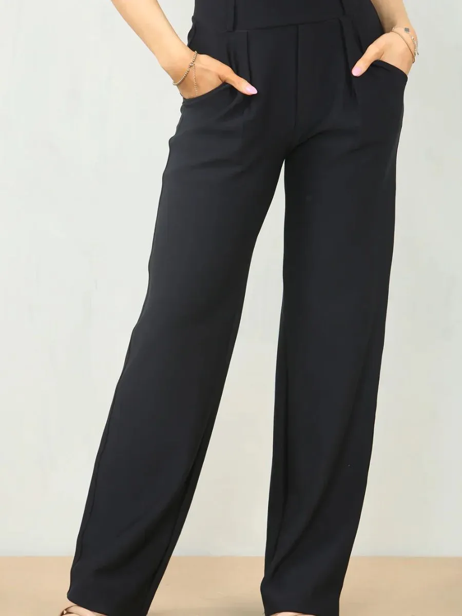 Relaxed Fit Scuba Trousers