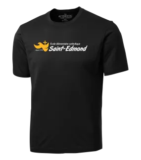 Saint-Edmond Adult Dri-Fit T-Shirt with Printed Logo