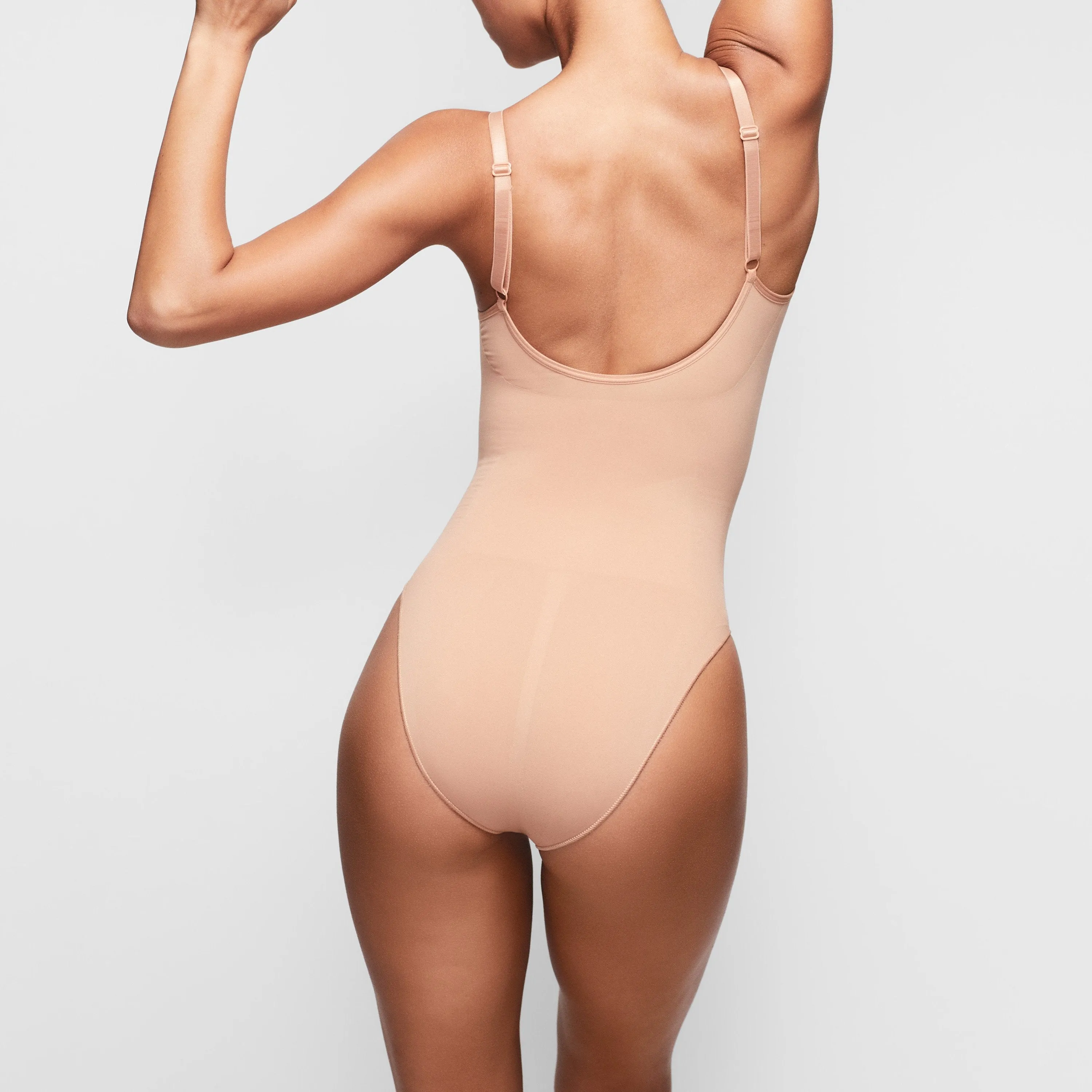 SCULPTING BODYSUIT | OCHRE