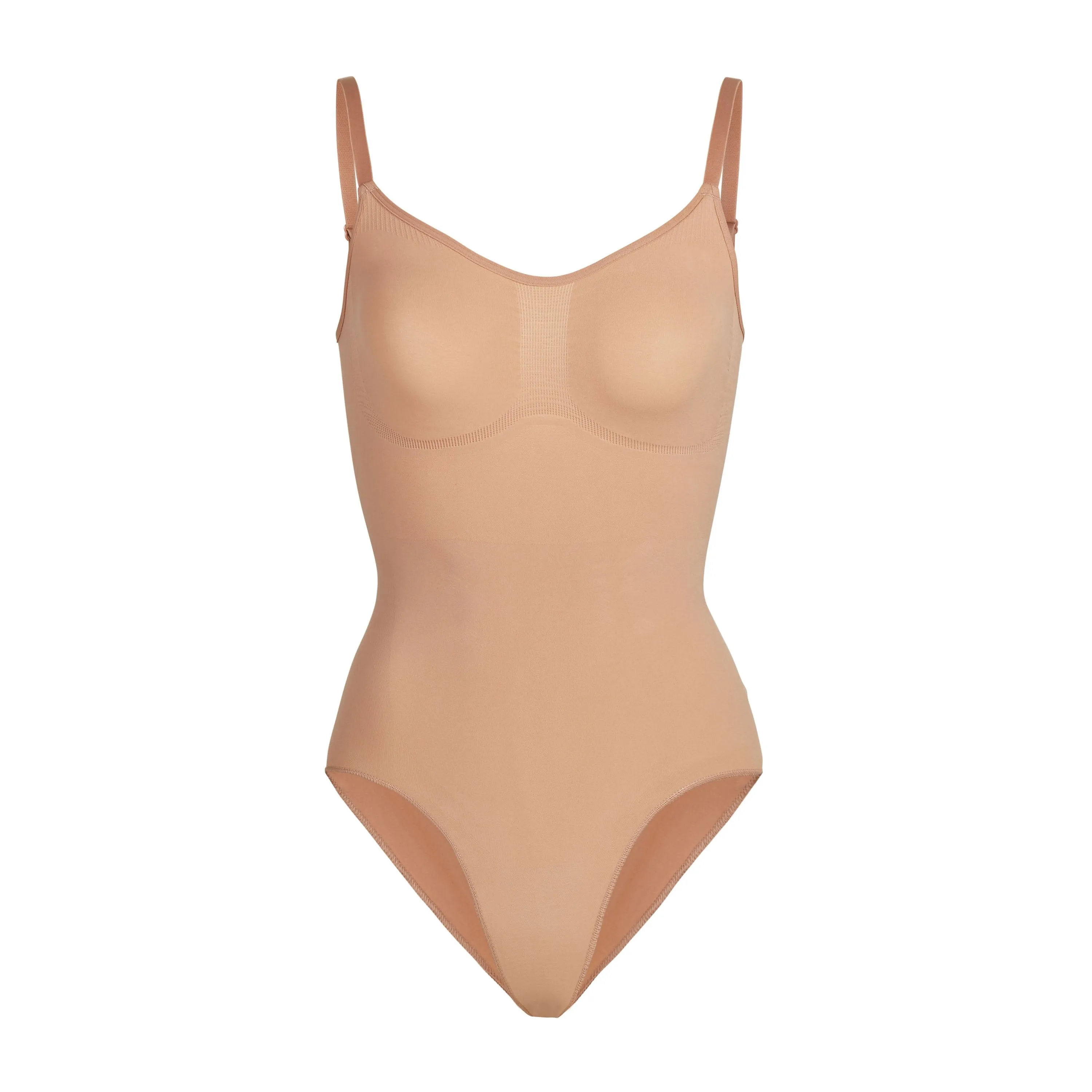 SCULPTING BODYSUIT | OCHRE