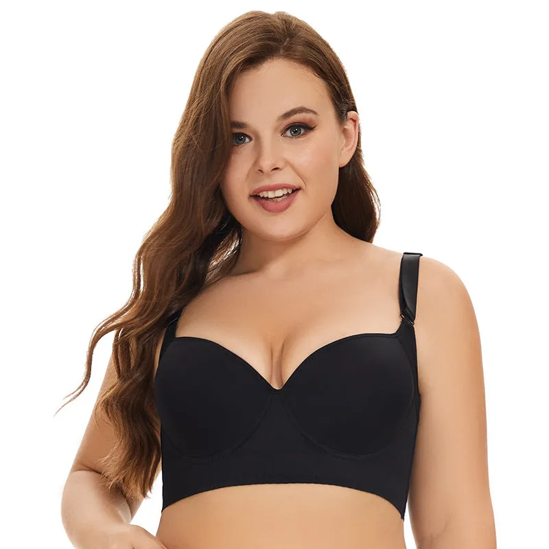 Seamless Push Up Breast Holding Bra  size