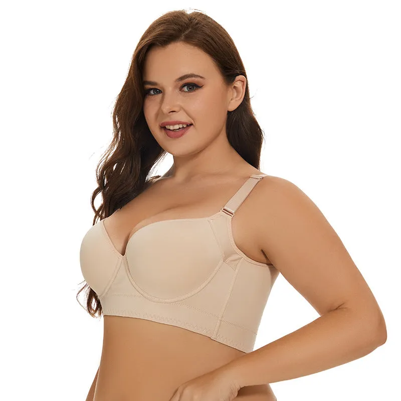 Seamless Push Up Breast Holding Bra  size