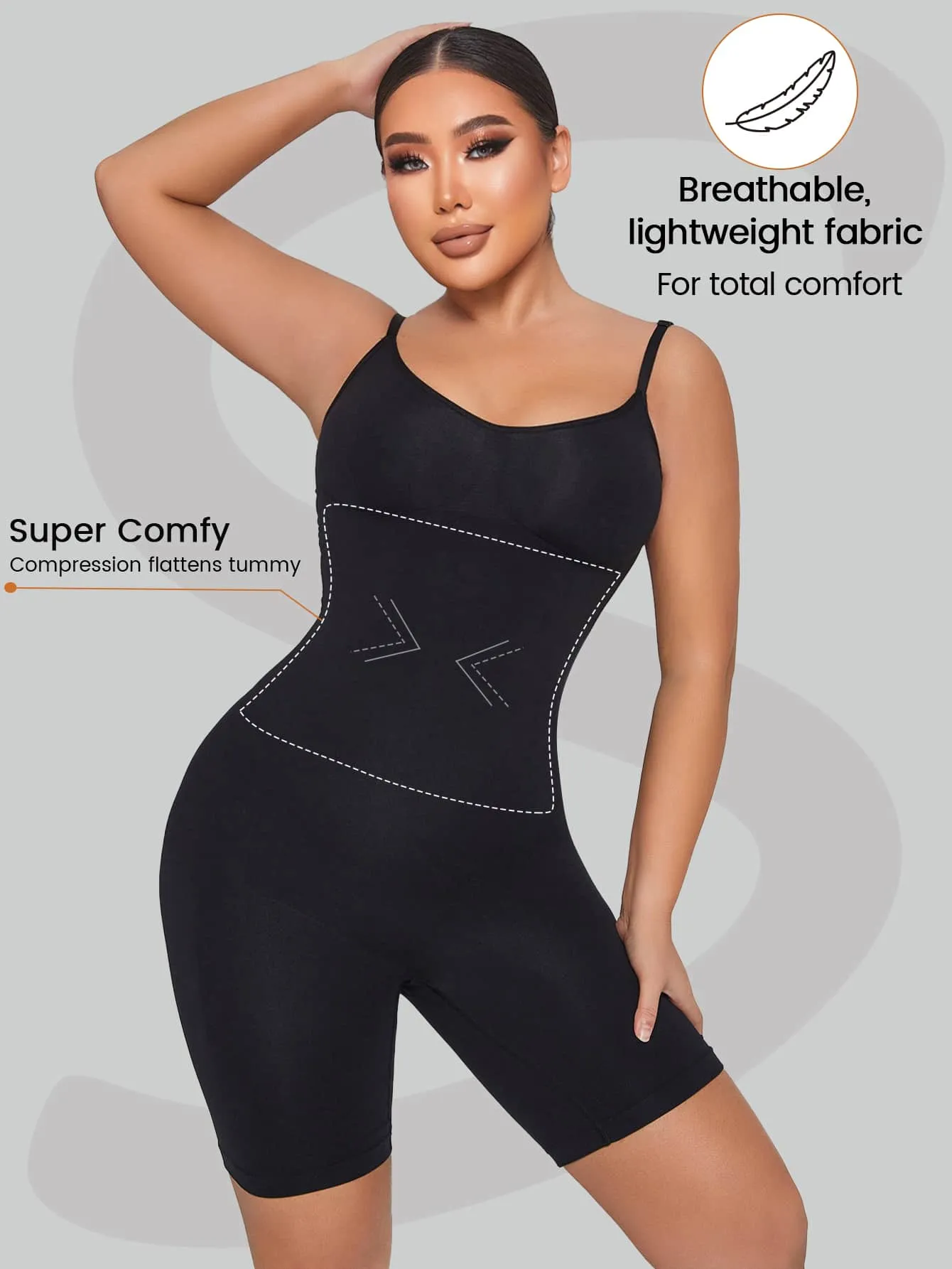 Seamless Shapewear Bodysuit