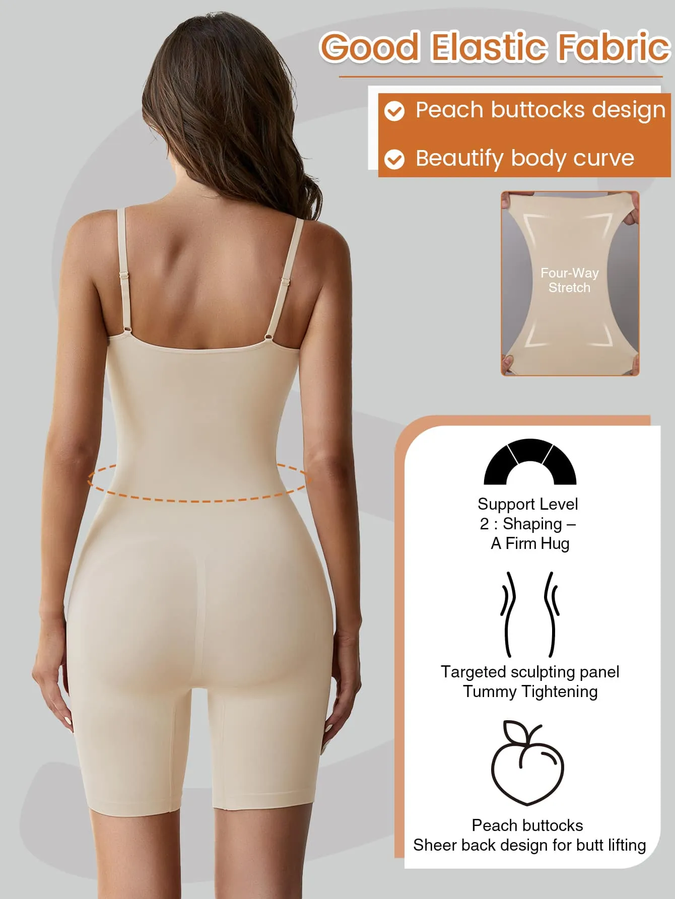 Seamless Shapewear Bodysuit