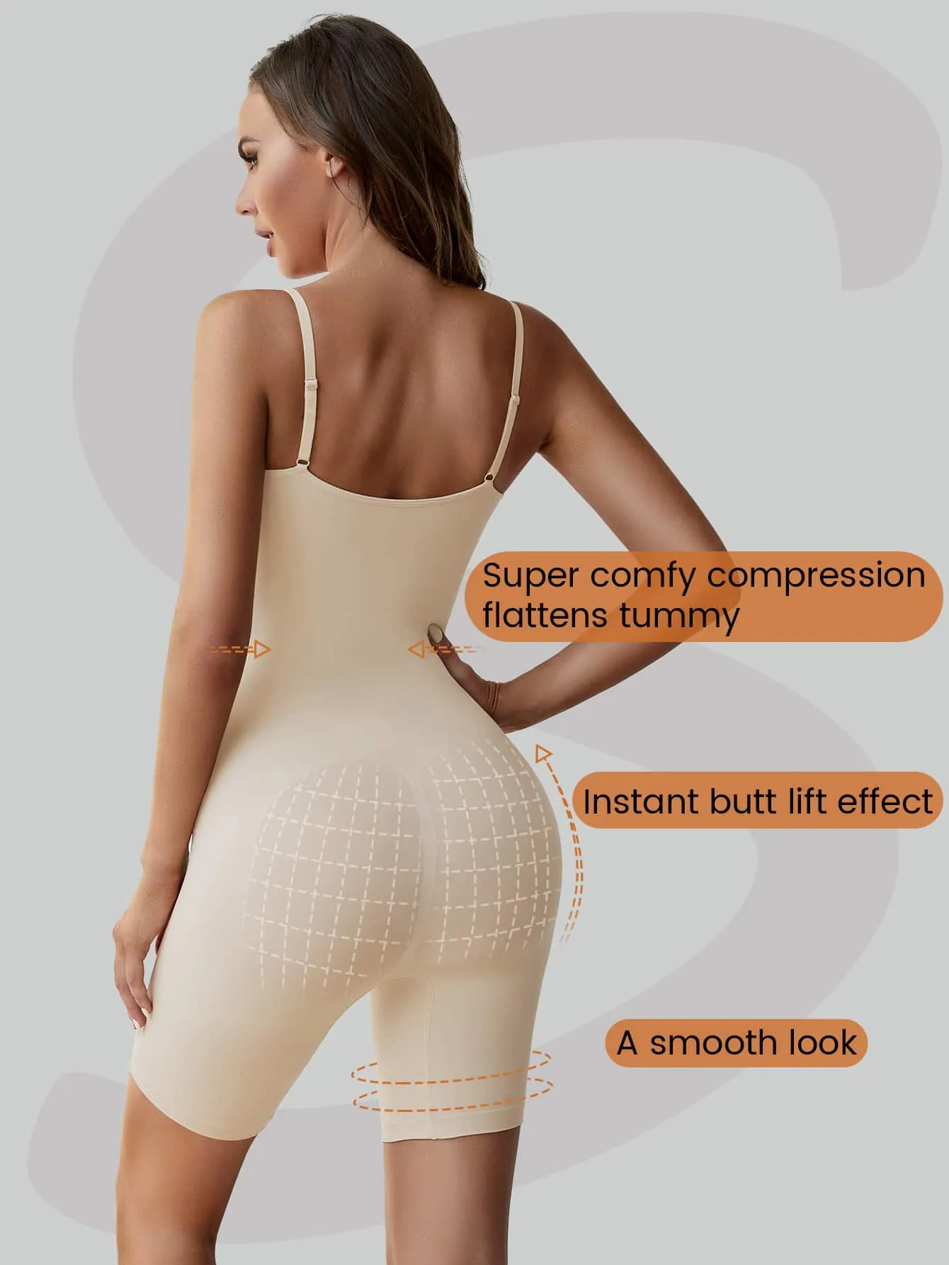 Seamless Shapewear Bodysuit