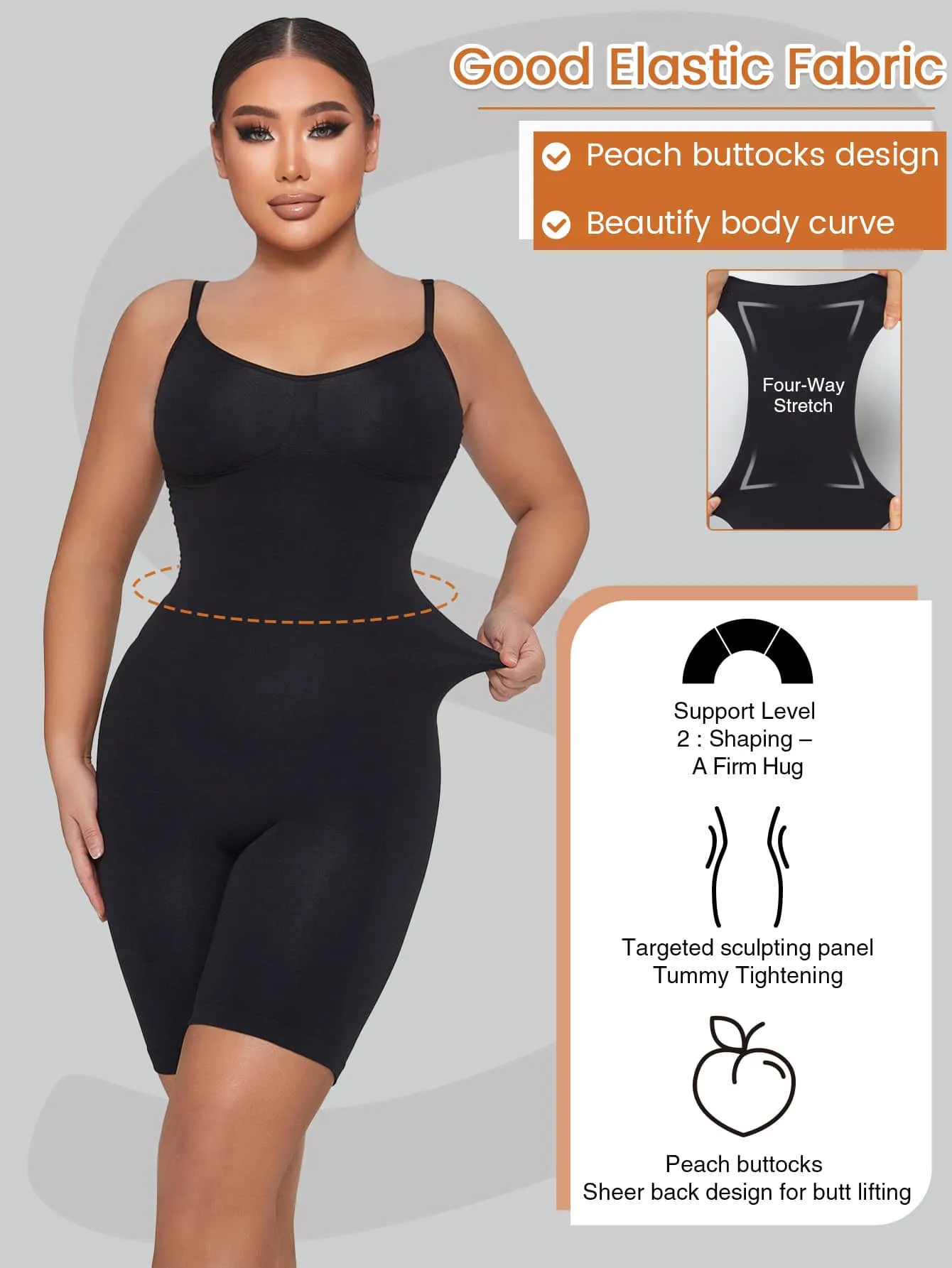 Seamless Shapewear Bodysuit