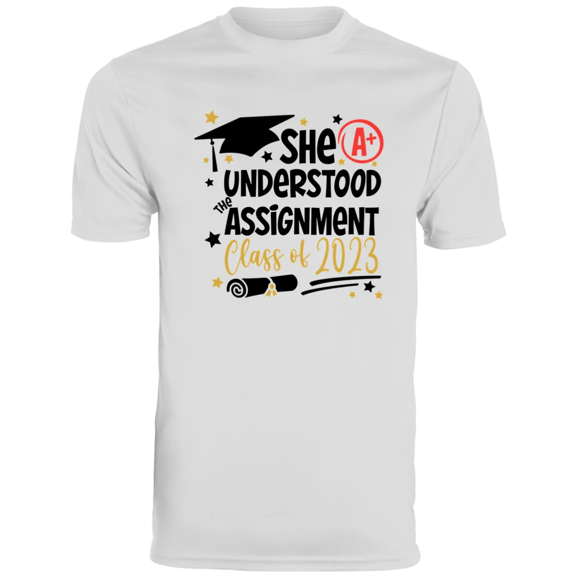 She Understood The Assignment Moisture-Wicking Tee