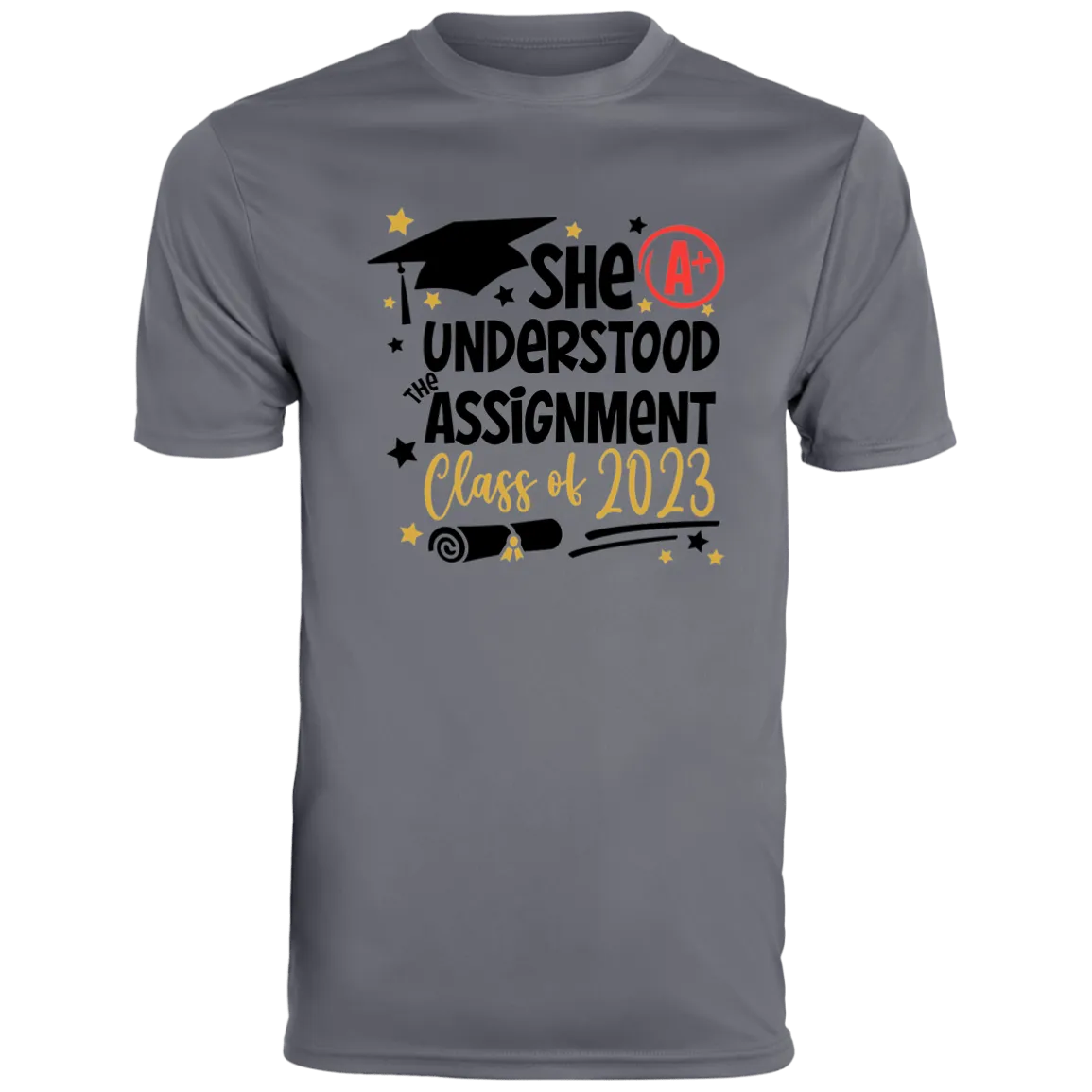 She Understood The Assignment Moisture-Wicking Tee
