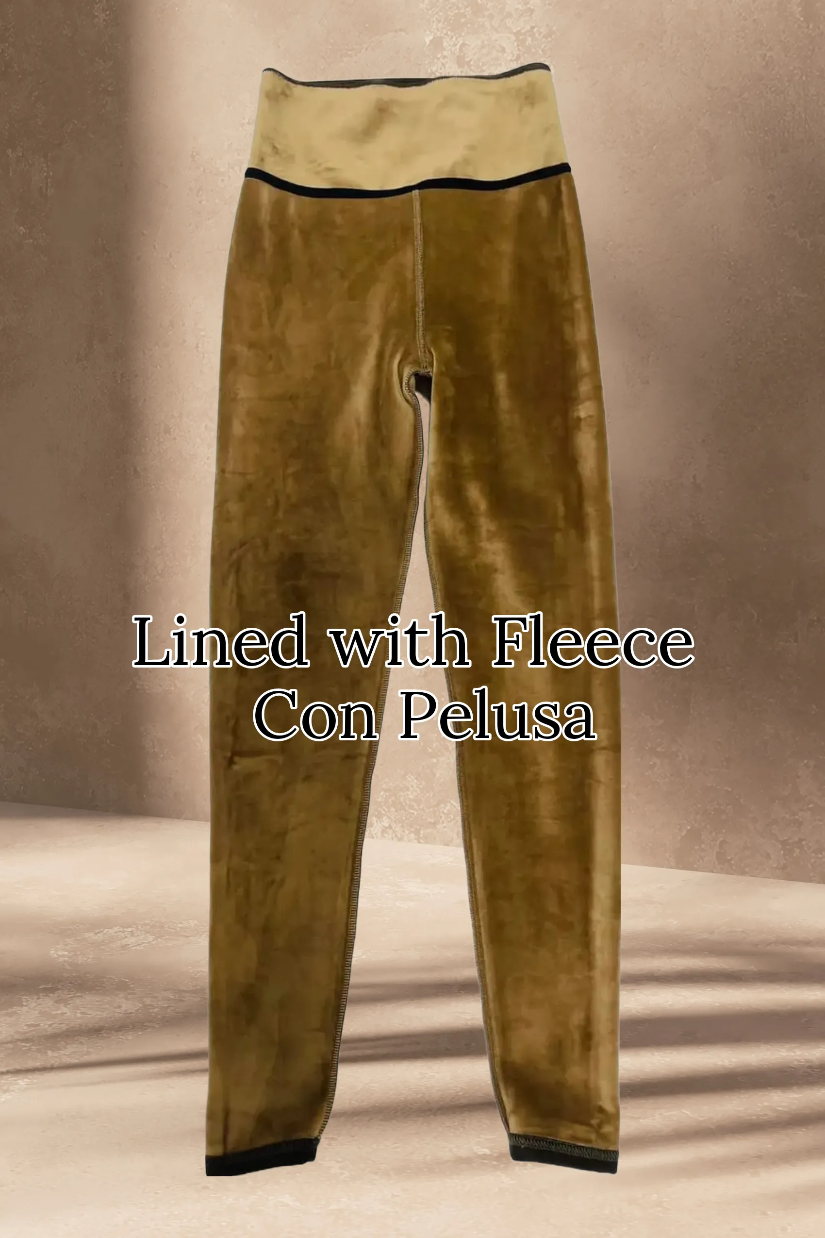 Shiny Legging With Fleece