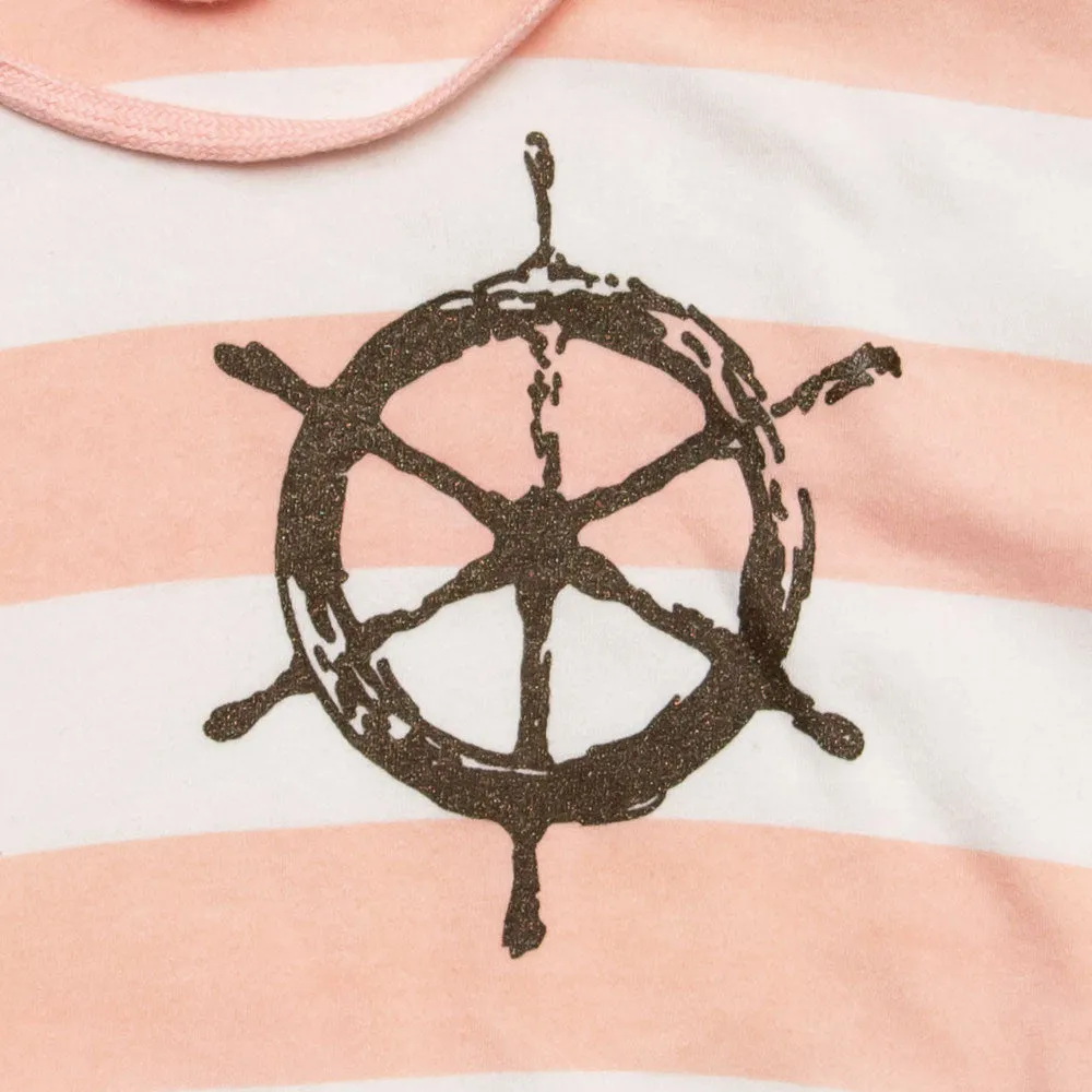 Ship's Wheel Striped Hood