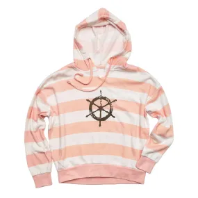 Ship's Wheel Striped Hood