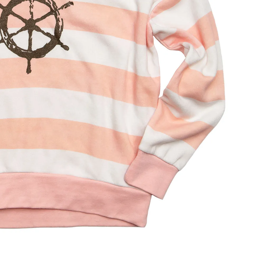 Ship's Wheel Striped Hood