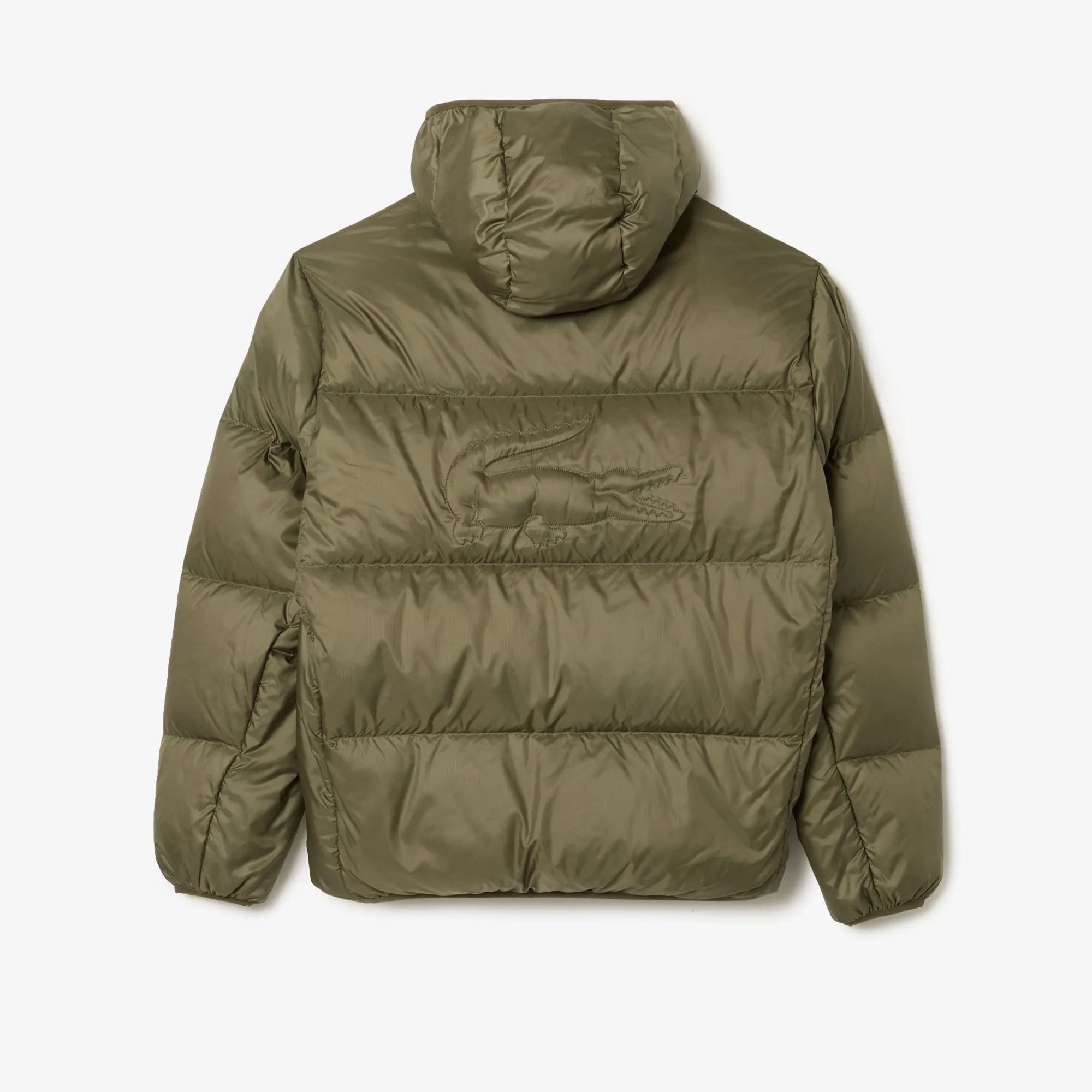 Short Water Repellent Hooded Puffed Jacket - BH2905