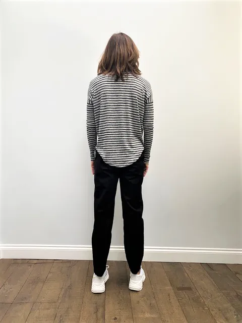 SLF Nora Cropped Pant in Black
