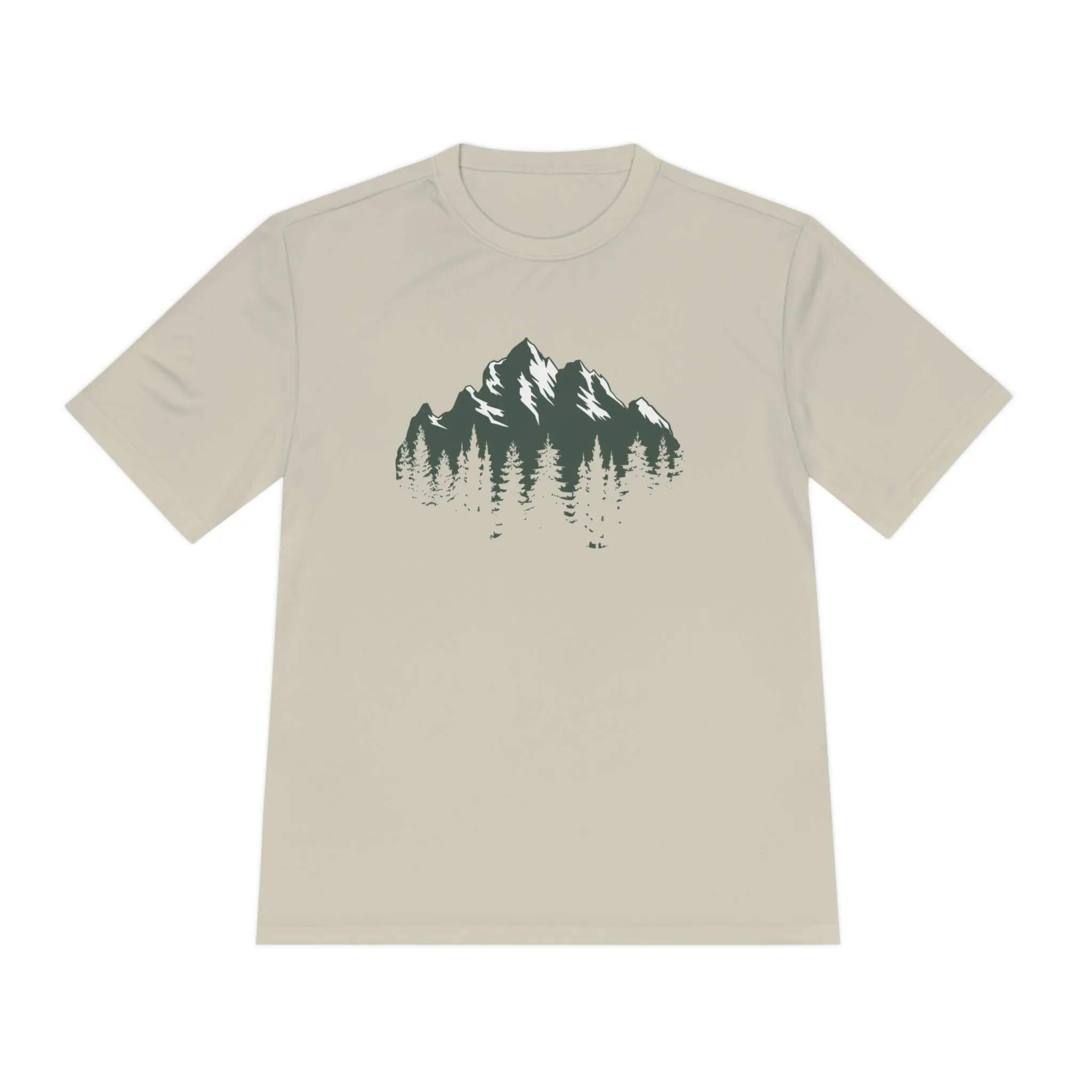 Snow Mountain Cap Unisex Moisture Wicking Tee