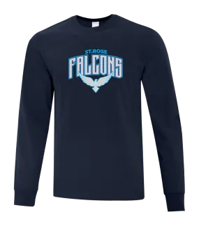 St. Rose Youth Cotton Long Sleeve with Printed Logo