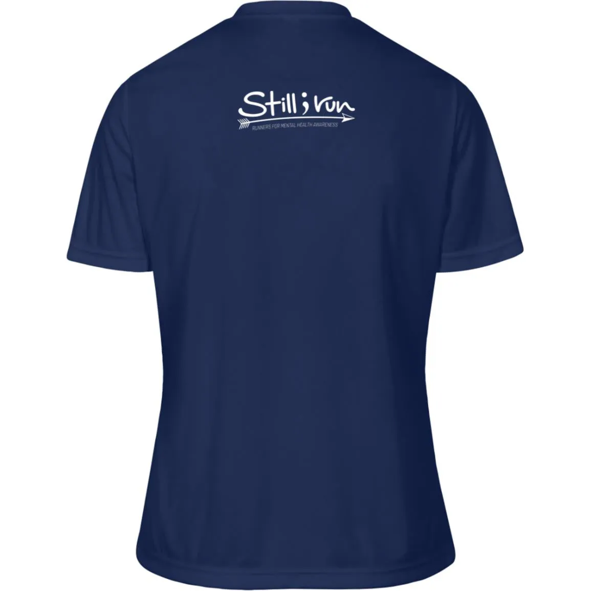 Still I Runner V-Neck Moisture-Wicking Tee