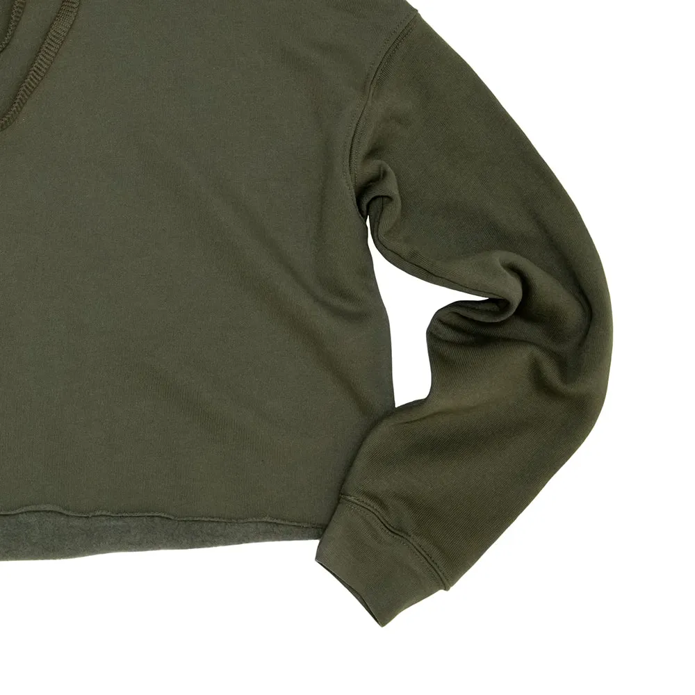 Stop Talking Crop Hoodie