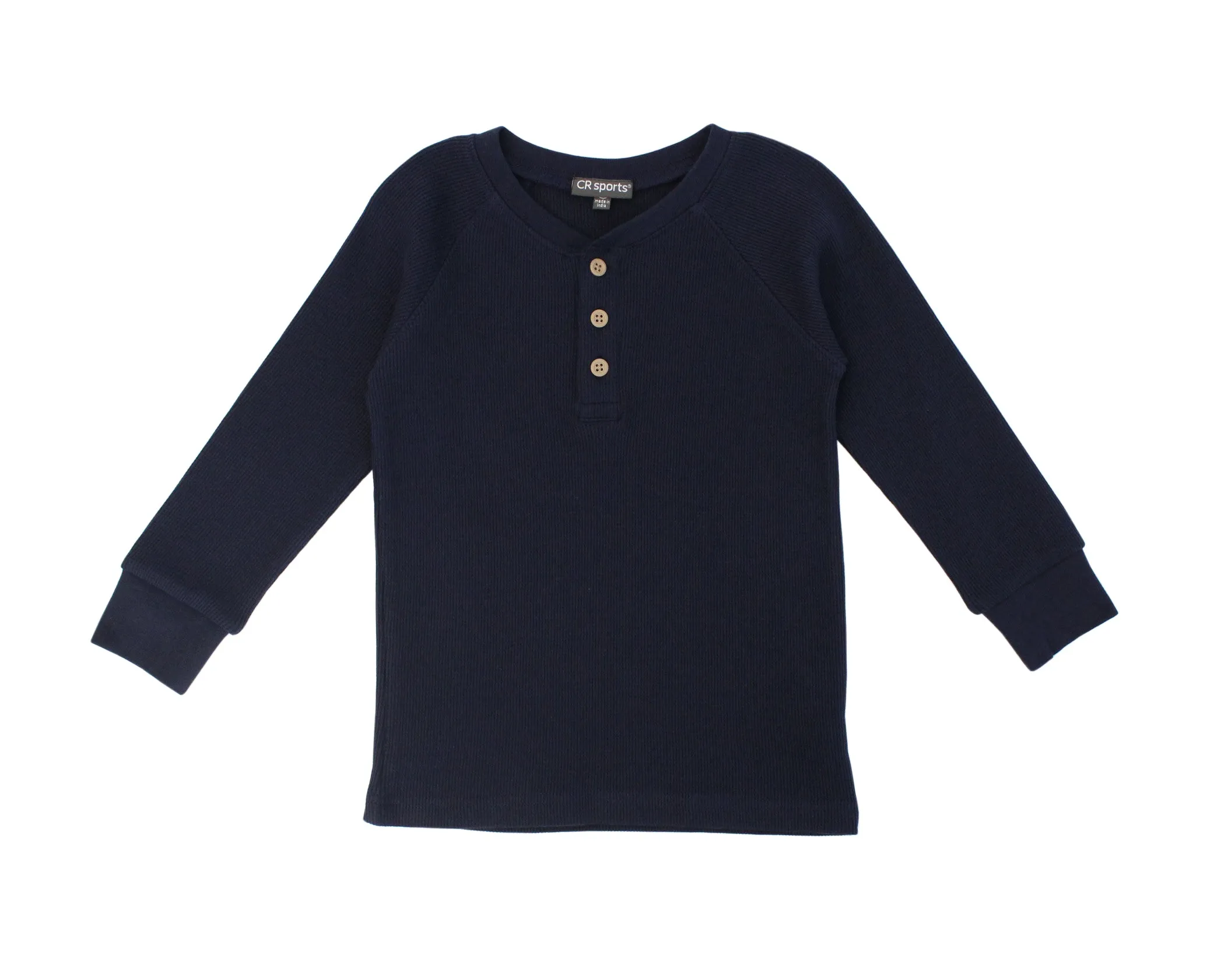 Thermal Raglan Top Navy
