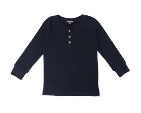 Thermal Raglan Top Navy