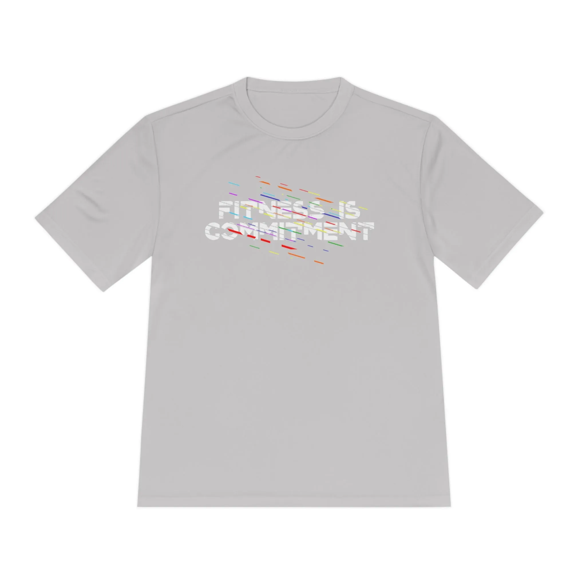 Unisex Moisture Wicking - FITNESS IS COMMITMENT