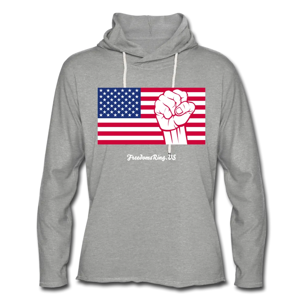 USA STRONG - Unisex Lightweight Terry Hoodie