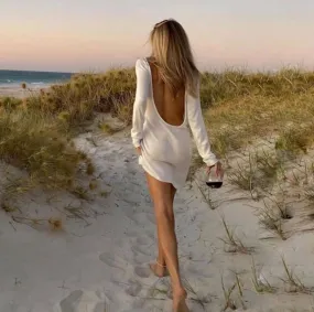 Vvsha Haylie Backless Mini Dress