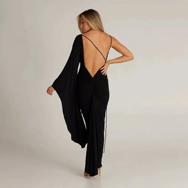 Vvsha Kyle Backless Maxi Dress