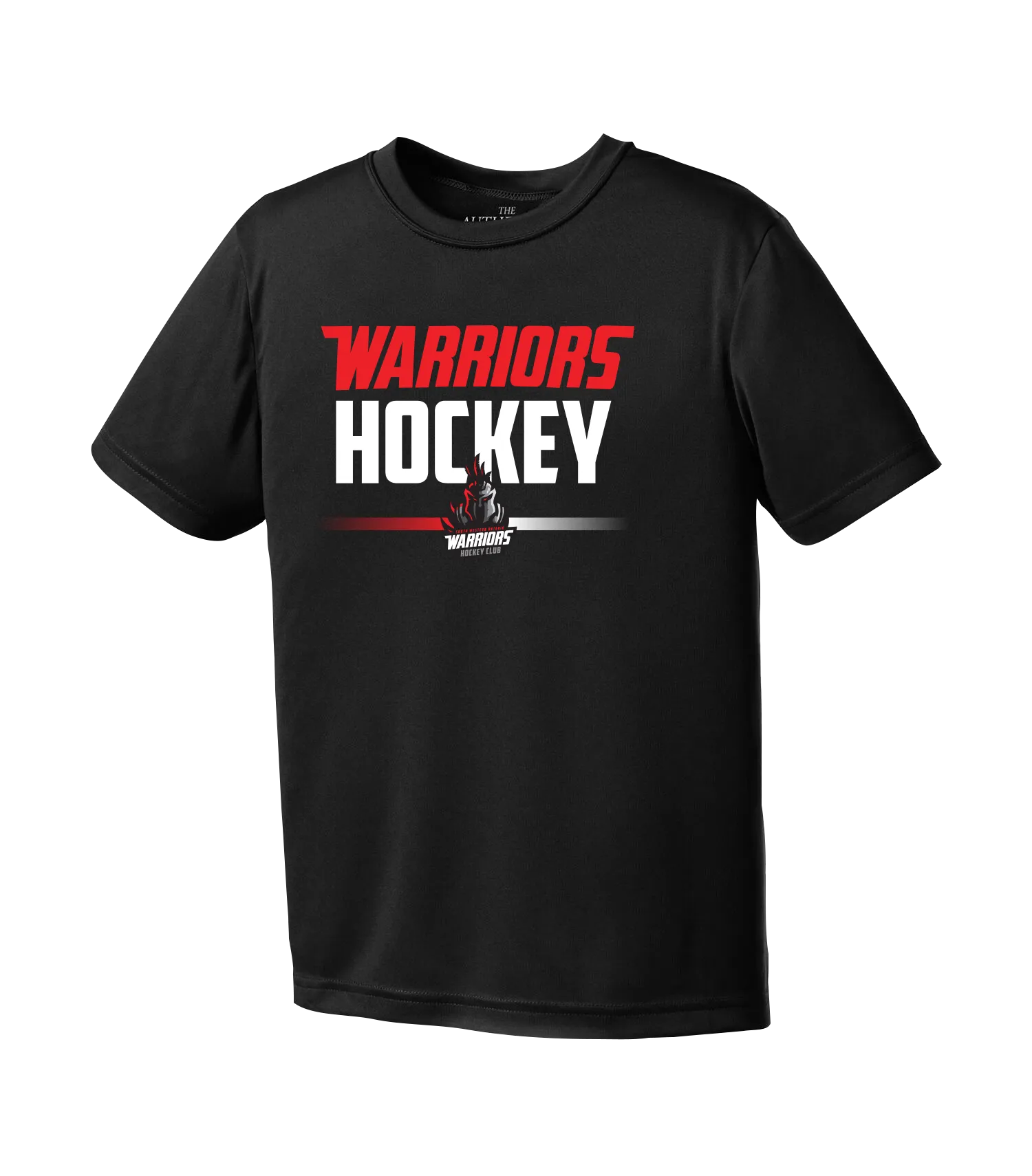 Warriors Hockey Youth Dri-Fit T-Shirt with Printed Logo