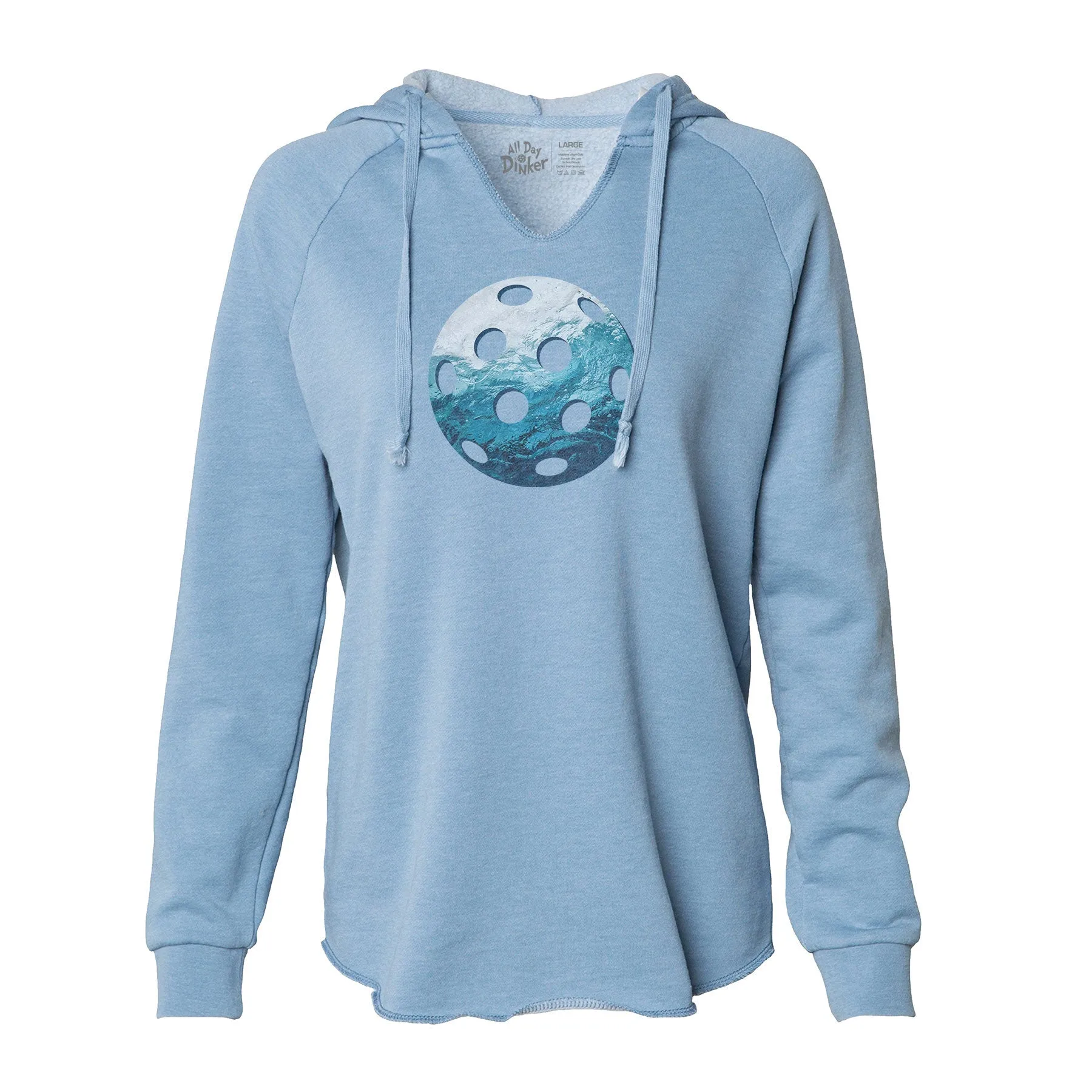 Waves Pickleball - Women's Lightweight Hoodie